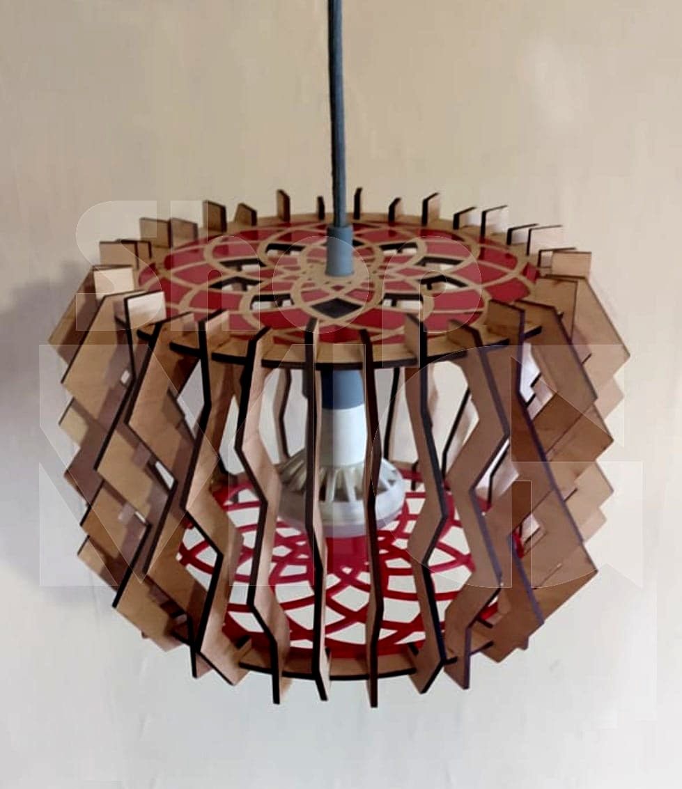 lustra-06 Светильник потолочный с витражом